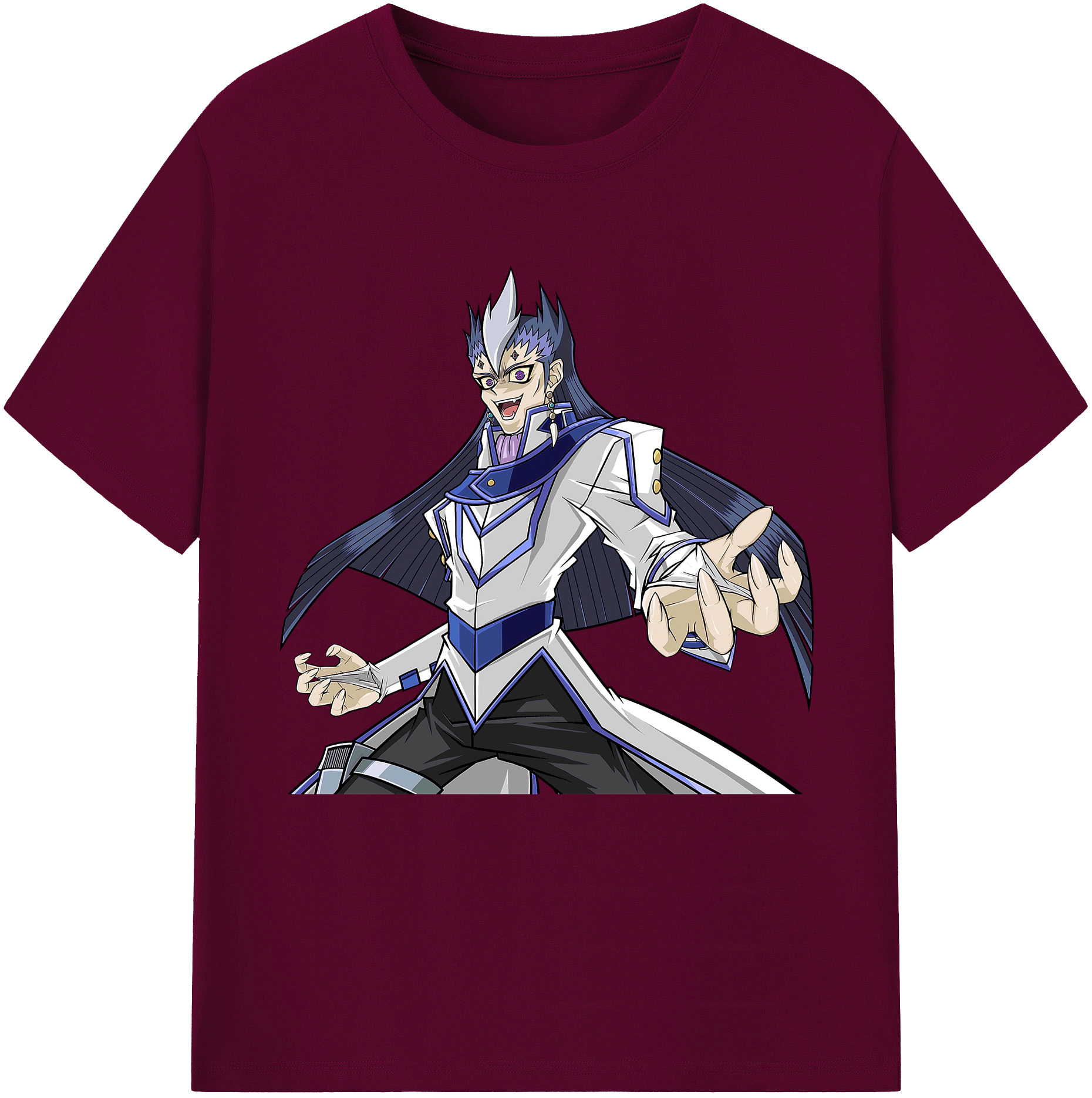 （画像用） 遊☆戯☆王 Yu-Gi-Oh! レディースカジュアルプリントTシャツ（綿100％）